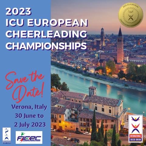 ICU European Cheerleading Championships 2023 @ Verona | Veneto | Italy